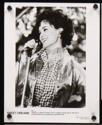 1x966 SWEET DREAMS presskit w/ 14 stills '85 pretty Jessica Lange & Ed Harris in Patsy Cline bio!
