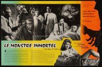 1x284 CALTIKI THE IMMORTAL MONSTER French promo brochure '59 Caltiki - il monstro immortale!