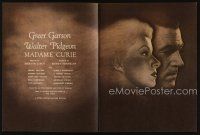 1x041 MADAME CURIE trade ad '43 historical scientist Greer Garson, Walter Pidgeon