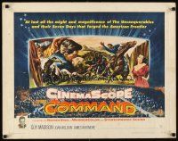 1y098 COMMAND 1/2sh '54 all the might of the unconquerables who forged the American frontier!