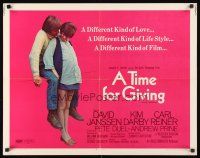 1y171 GENERATION 1/2sh '70 David Janssen, very pregnant Kim Darby, A Time for Giving!
