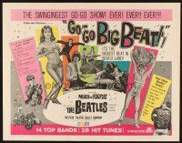 1y187 GO-GO BIGBEAT 1/2sh '65 The Beatles and other rockers, the swingingest go-go show ever!