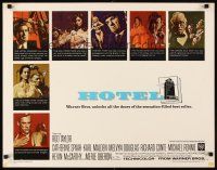 1y228 HOTEL 1/2sh '67 from Arthur Hailey's novel, Rod Taylor, Catherine Spaak, Karl Malden
