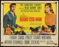 1y229 HOUND-DOG MAN 1/2sh '59 Fabian starring in his first movie with pretty Carol Lynley!