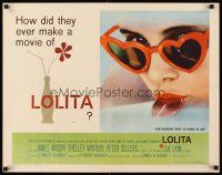 1y292 LOLITA 1/2sh '62 Stanley Kubrick, sexy Sue Lyon with heart sunglasses & lollipop!