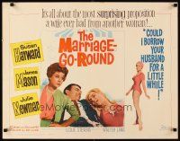 1y314 MARRIAGE-GO-ROUND 1/2sh '60 Julie Newmar wants to borrow Hayward's husband James Mason!