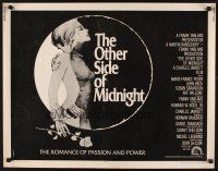 1y363 OTHER SIDE OF MIDNIGHT 1/2sh '77 Sidney Sheldon, Marie-France Pisier, cool sexy art!