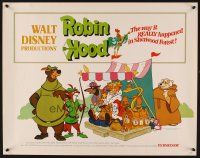 1y394 ROBIN HOOD 1/2sh '73 Walt Disney's cartoon version, the way it REALLY happened!