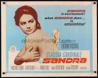 1y410 SANDRA 1/2sh '66 Luchino Visconti, sexy Claudia Cardinale loves her brother too much!