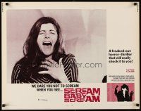 1y416 SCREAM BABY SCREAM 1/2sh '69 freaked out drug horror thriller will really shock it to you!