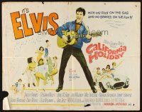 1y451 SPINOUT int'l 1/2sh '66 Elvis playing guitar, foot on the gas & no brakes on fun!