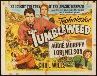1y507 TUMBLEWEED style A 1/2sh '53 Audie Murphy fought the fury of the Apache warpath!