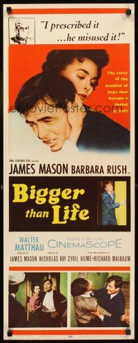 1z174 BIGGER THAN LIFE insert '56 Nicholas Ray, Mason is prescribed cortizone & becomes addicted!
