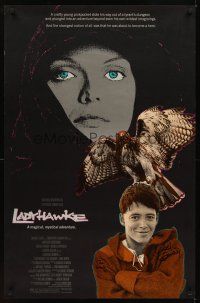 2a075 LADYHAWKE signed 1sh '85 by BOTH Richard Donner AND Tom Mankiewicz!