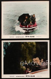 2b016 WHEN EIGHT BELLS TOLL 5 color Swedish 8x10 stills '71 Anthony Hopkins, Hawkins, Robert Morley