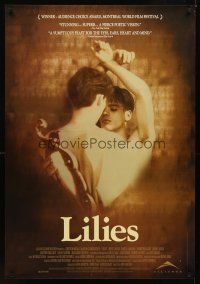 2c388 LILIES Canadian 1sh '97 directed by John Greyson, Brent Carver, Marcel Sabourin!