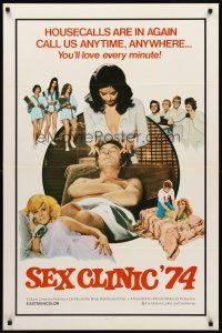 2c610 SEX CLINIC '74 1sh '74 wild sexy images, call us anytime... you'll love every minute!