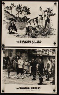 2e746 SHANGHAI KILLERS 2 8x10 stills '73 kung fu martial arts action, they'll smash you to bits!