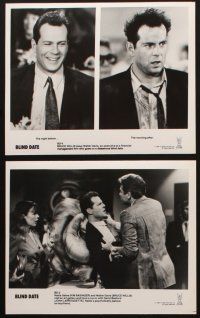 2e369 BLIND DATE 9 8x10 stills '87 sexy Kim Basinger, down-on-his-luck Bruce Willis, Larroquette