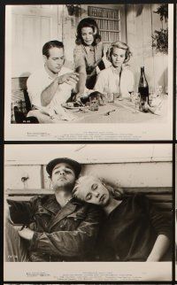 2e297 EXODUS 12 8x10 stills '62 Otto Preminger, Paul Newman, Eva Marie Saint, Sal Mineo, Lawford