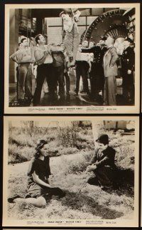 2e503 MODERN TIMES 7 8x10 stills R59 great images of Charlie Chaplin, Paulette Goddard, classic!