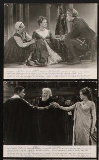 2e292 OTHELLO 13 8x10 stills '66 Laurence Olivier, Maggie Smith, Joyce Redman, Shakespeare