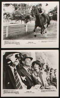 2e384 PHAR LAP 9 8x10 stills '84 Australian horse racing, Tom Burlinson, great images!