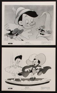 2e548 PINOCCHIO 6 8x10 stills R62 Disney classic cartoon about a wooden boy who wants to be real!