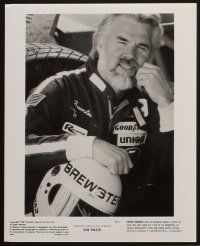 2e387 SIX PACK 9 8x10 stills '82 race car driver Kenny Rogers, director Daniel Petrie candid!
