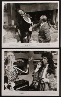 2e555 SLEUTH 6 8x10 stills '72 Laurence Olivier & Michael Caine, from Anthony Shaffer play!