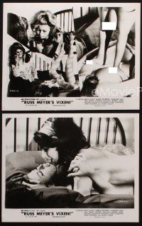 2e688 VIXEN 3 8x10 stills '68 classic Russ Meyer, sexy naked Erica Gavin in throes of ecstasy!