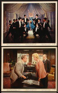 2e212 LOVE ME OR LEAVE ME 6 color 8x10 stills '55 sexy Doris Day as Ruth Etting, James Cagney