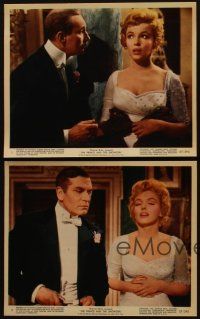 2e226 PRINCE & THE SHOWGIRL 4 color 8x10 stills '57 sexy Marilyn Monroe with Laurence Olivier!