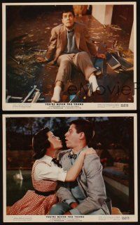 2e237 YOU'RE NEVER TOO YOUNG 3 color 8x10 stills '55 great images of Dean Martin & wacky Jerry Lewis