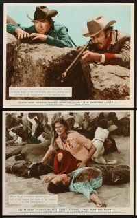 2e080 HUNTING PARTY 8 color English FOH LCs '71 Oliver Reed, Gene Hackman, Candice Bergen!