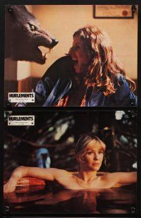 2e066 HOWLING 12 French LCs '81 Joe Dante, lots of great werewolf FX images, Dee Wallace