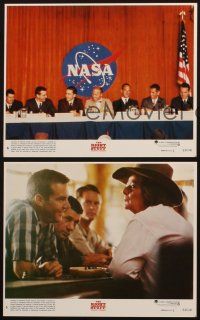 2e234 RIGHT STUFF 3 8x10 mini LCs '83 Ed Harris,Dennis Quaid, & Scott Glenn as 1st NASA astronauts!