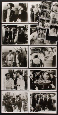 2h139 LOT OF 17 REPRO STILLS FROM THE MUTINY ON THE BOUNTY '35 Charles Laughton, Clark Gable