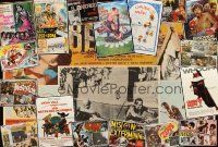 2h158 LOT OF 18 FOLDED MEXICAN POSTERS '50s-90s Ben-Hur + lots of different images!