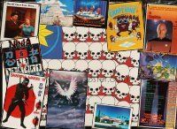 2h207 LOT OF 12 UNFOLDED COMMERCIAL POSTERS '80s-90s Grateful Dead, Ninja Turtles & more!