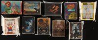 2h075 LOT OF 10 MOVIE-RELATED TRADING CARD SETS '90s-00s Little Mermaid, Lion King, Phantom +more