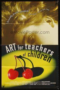 2j072 ART FOR TEACHERS OF CHILDREN 1sh '95 Jennifer Montgomery directed!