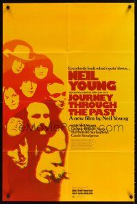 2j476 JOURNEY THROUGH THE PAST New Line Cinema 1st release 1sh '73 Neil Young!