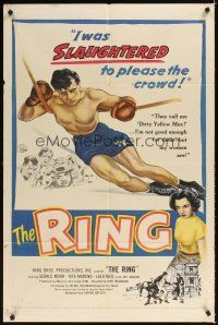 2j713 RING 1sh '52 Rita Moreno, Mexican boxing, I was slaughtered to please the crowd!