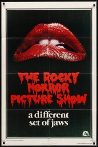 2j718 ROCKY HORROR PICTURE SHOW style A int'l 1sh '75 classic close up lips image!