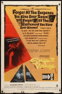2j750 SERGEANT RUTLEDGE 1sh '60 John Ford surpasses the greatness that won him 4 Academy Awards!