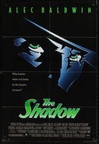 2j754 SHADOW 1sh '94 Alec Baldwin knows what evil lurks in the hearts of men!