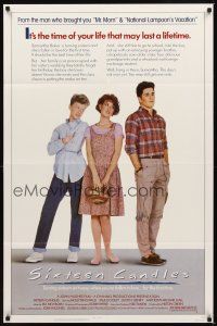 2j768 SIXTEEN CANDLES 1sh '84 Molly Ringwald, Anthony Michael Hall, directed by John Hughes!