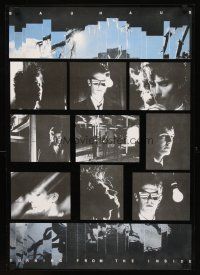2k300 BAUHAUS BURNING FROM THE INSIDE 20x28 music poster '83 goth rock, great images!