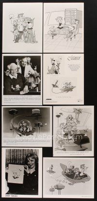 2m536 JETSONS 8 TV & movie 8x10 stills '85-90s cartoon images of the Hanna-Barbera space age family